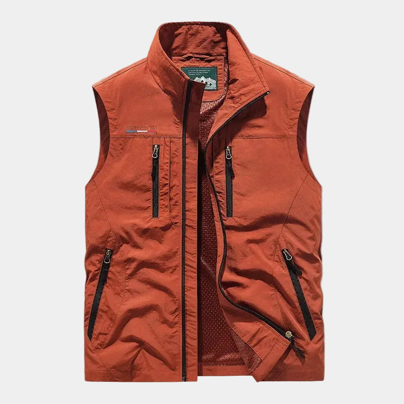 Men's Zip-Up Vest