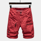 Men's Zippered Cargo Shorts