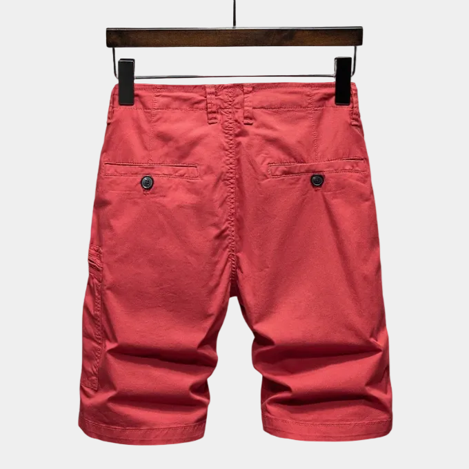 Men's Zippered Cargo Shorts